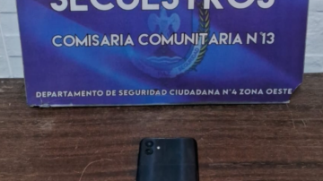 La Banda: recuperan un celular que fue robado a una mujer de 75 años
