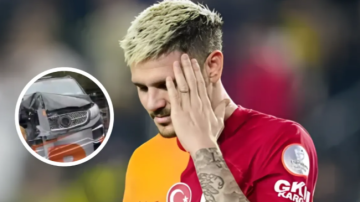 Mauro Icardi, involucrado en un accidente automovilístico en Estambul: su coche de lujo quedó destrozado