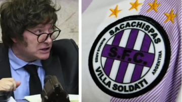 Sacachispas y una nueva burla a Javier Milei: “Felices por el triunfo….”