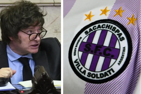 Sacachispas y una nueva burla a Javier Milei: “Felices por el triunfo….”