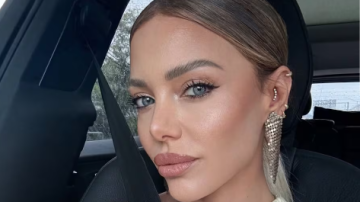 Aseguran que Evangelina Anderson tiene un romance con un futbolista de la Selección, que está casado