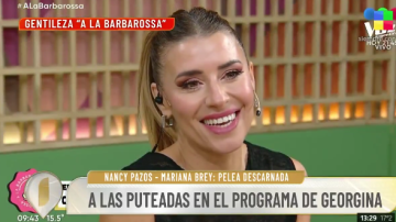 VIDEO | Nancy Pazos y Mariana Brey se dijeron de todo al aire: “Bancarme a esta pelot…”