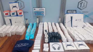 Una empresa multinacional denunció contrabando y tras operativos, se secuestró tecnología valuada en más de $615 millones