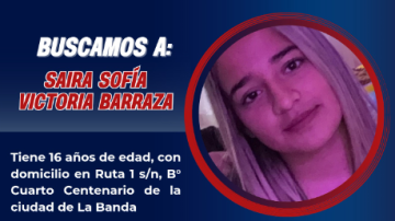 Desesperada búsqueda de una adolescente que salió de su casa el sábado y no regresó