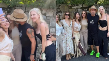 Eros Ramazzotti habló del “casi beso” con Evangelina Anderson: qué dijo