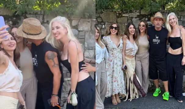 Eros Ramazzotti habló del “casi beso” con Evangelina Anderson: qué dijo