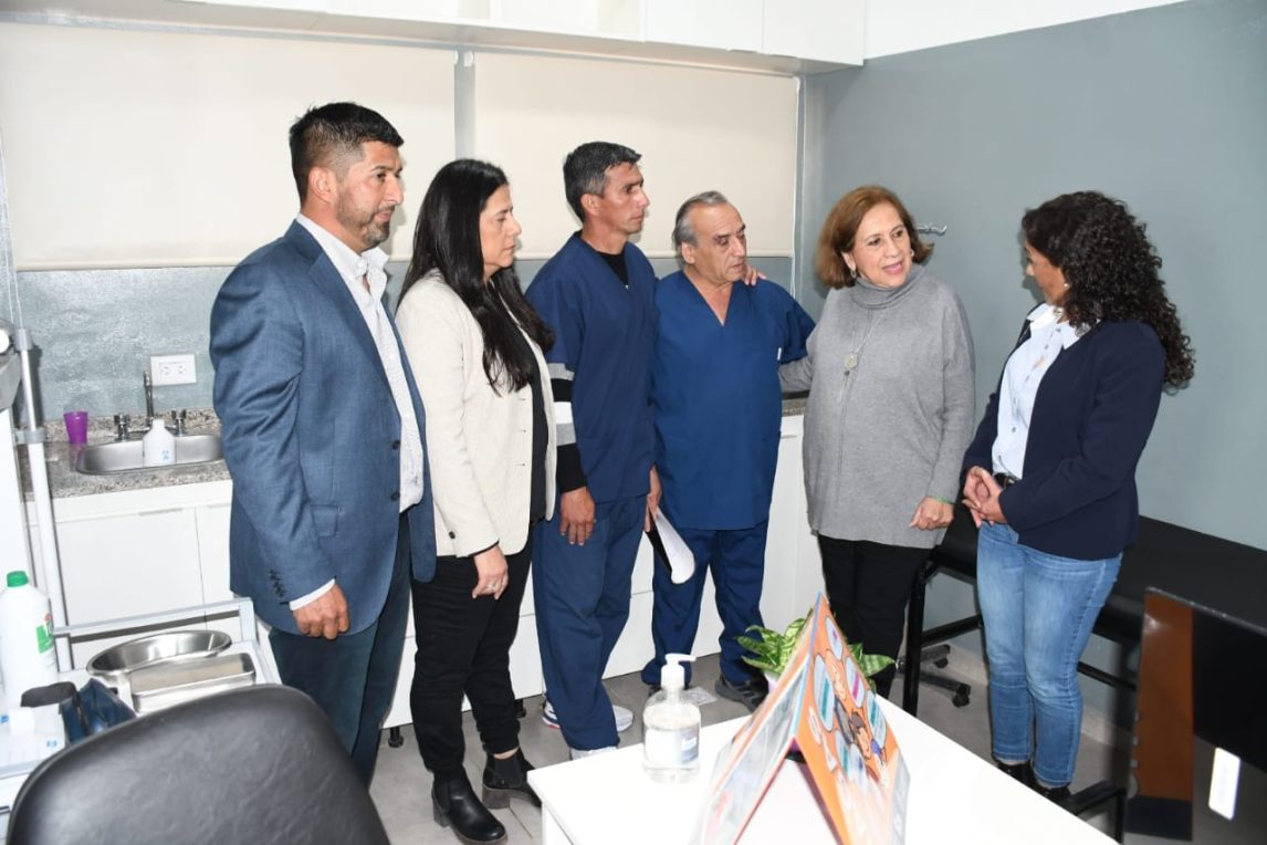 La ministra Natividad Nassif inauguró un nuevo Puesto Sanitario en Alhuampa