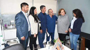 La ministra Natividad Nassif inauguró un nuevo Puesto Sanitario en Alhuampa