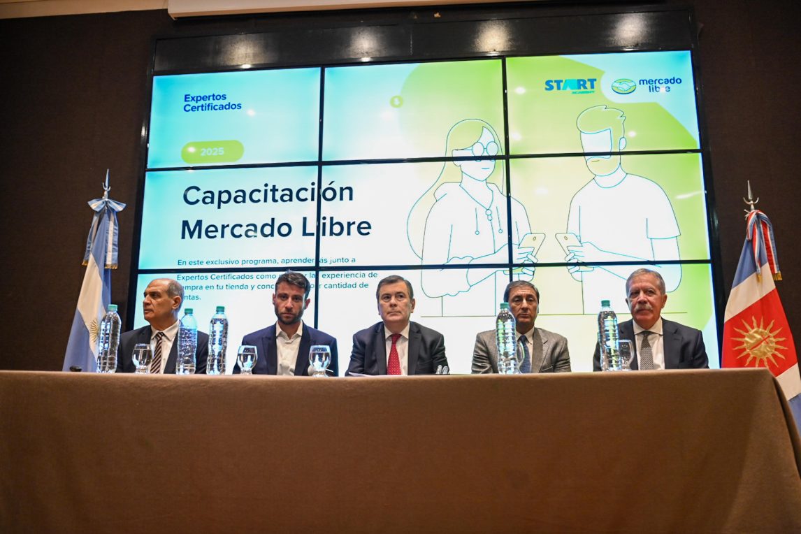 Zamora encabezó el lanzamiento de una capacitación de Mercado Libre para pymes de la provincia