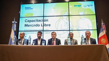 Zamora encabezó el lanzamiento de una capacitación de Mercado Libre para pymes de la provincia