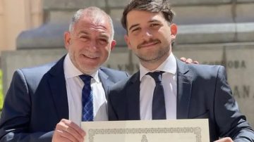 El hijo de Luis Juez le respondió al Gordo Dan: “Tiene un tema con ponerla”