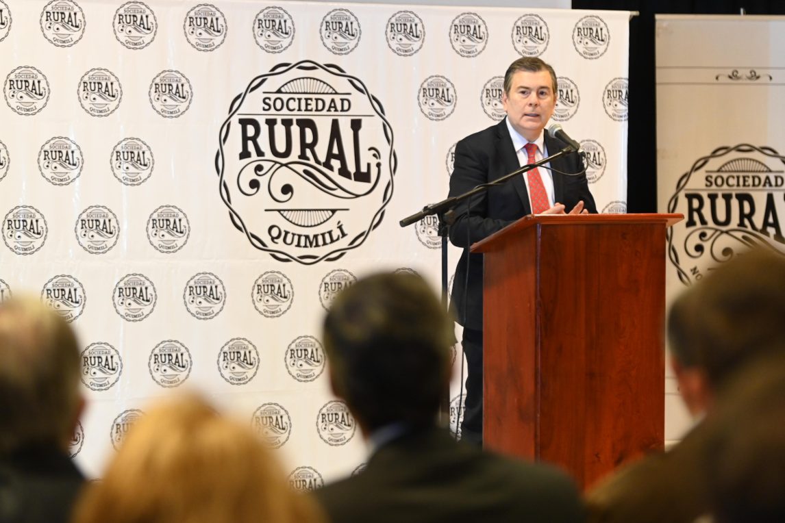 El gobernador Zamora inauguró oficialmente la Expo Sociedad Rural Quimilí 2025