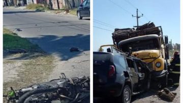 Chocó a una familia, dejó gravemente herido a un niño, escapó y protagonizó otro siniestro