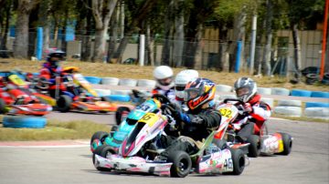 Apasionante sexta fecha del karting santiagueño con la participación de más de 40 pilotos