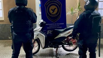 Recuperan una motocicleta con pedido de secuestro vigente en Tucumán