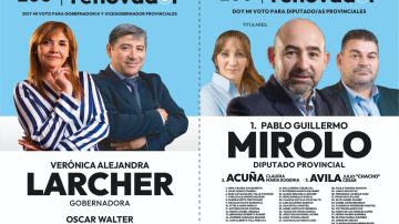 Así quedó la boleta del Frente Renovador después de la impugnación del Frente Cívico