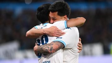 Racing, más cerca de la zona de clasificación tras ganarle a San Lorenzo 2 a 0