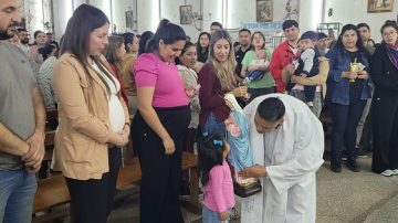 Este domingo 14 se hará la misa mensual de Nuestra Señora de la Dulce Espera