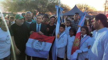 El MOCASE VC participó de los festejos por el aniversario de Villa Unión