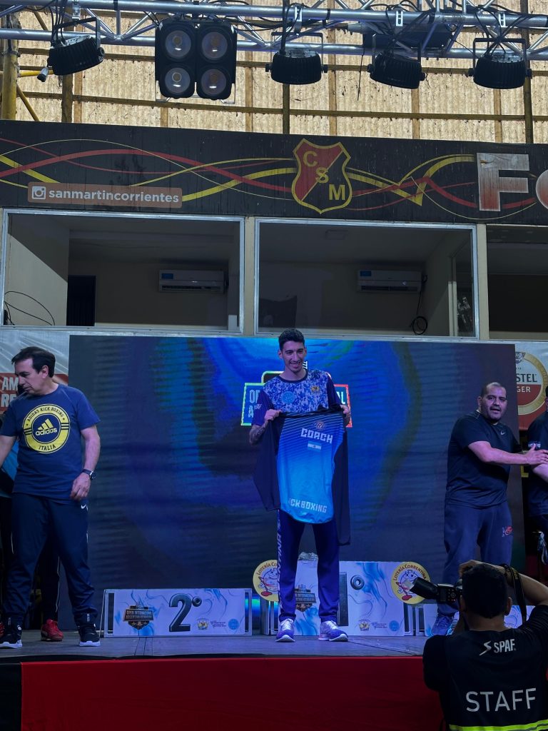 Emmanuel Maciel, el santiagueño elegido para ser coach de la Selección Argentina de Kickboxing