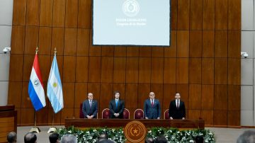 Milei concluyó su visita a Paraguay valorando “la estrecha afinidad que hoy une a los argentinos con esa nación”