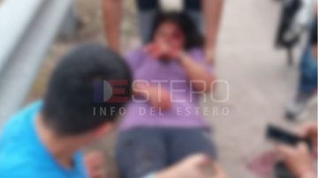 Grave accidente de tránsito con varios heridos en la Autopista de La Banda
