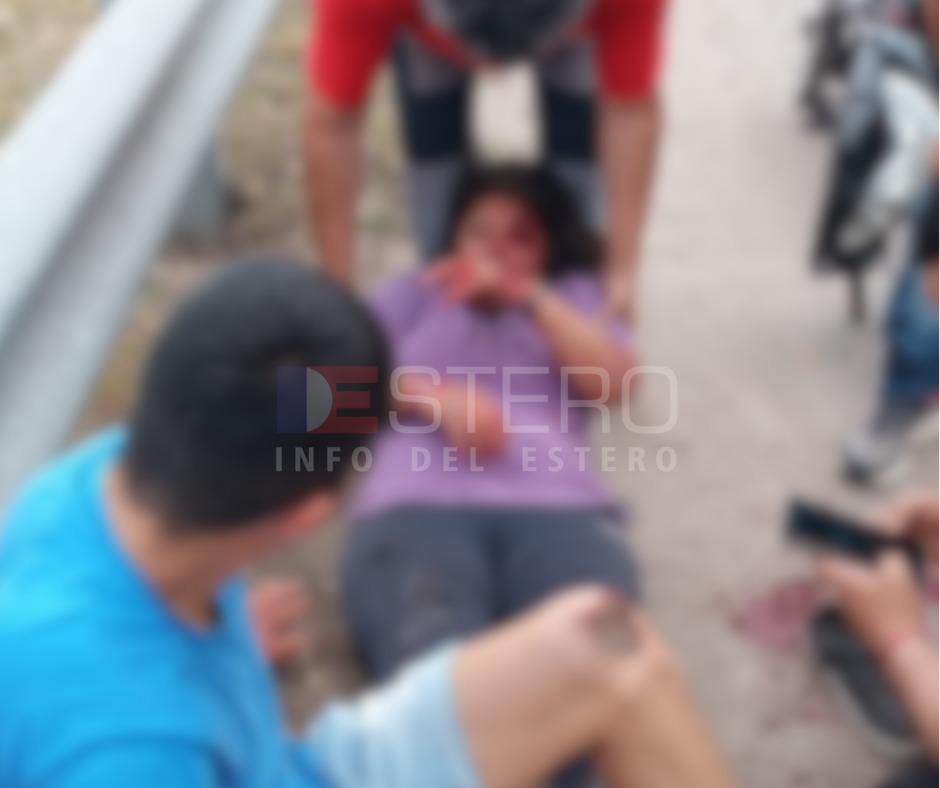 Grave accidente de tránsito con varios heridos en la Autopista de La Banda