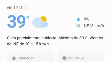 Último viernes de invierno con temperaturas de verano: Anticipan casi 40 °C
