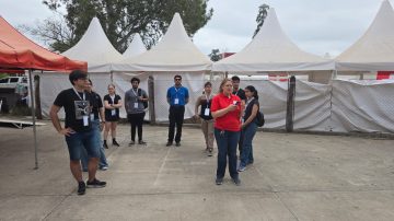 Estudiantes santiagueños de ASICANA tradujeron a los pilotos del mundo en la Copa de BMX