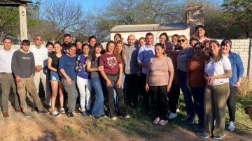 Larcher y Mirolo en Pozo Hondo: “Generar trabajo será una de las prioridades de nuestro gobierno”