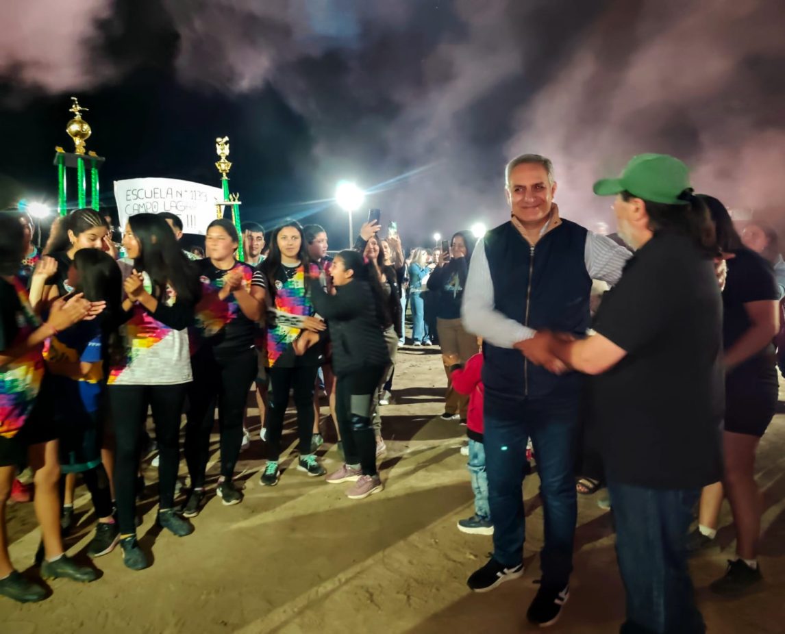 El MOCASE VC inauguró un predio deportivo en La Simona con fuerte acompañamiento comunitario