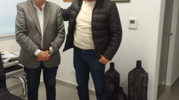 El candidato Nelson Umaño gestiona apoyo provincial para el deporte en Villa Nueva