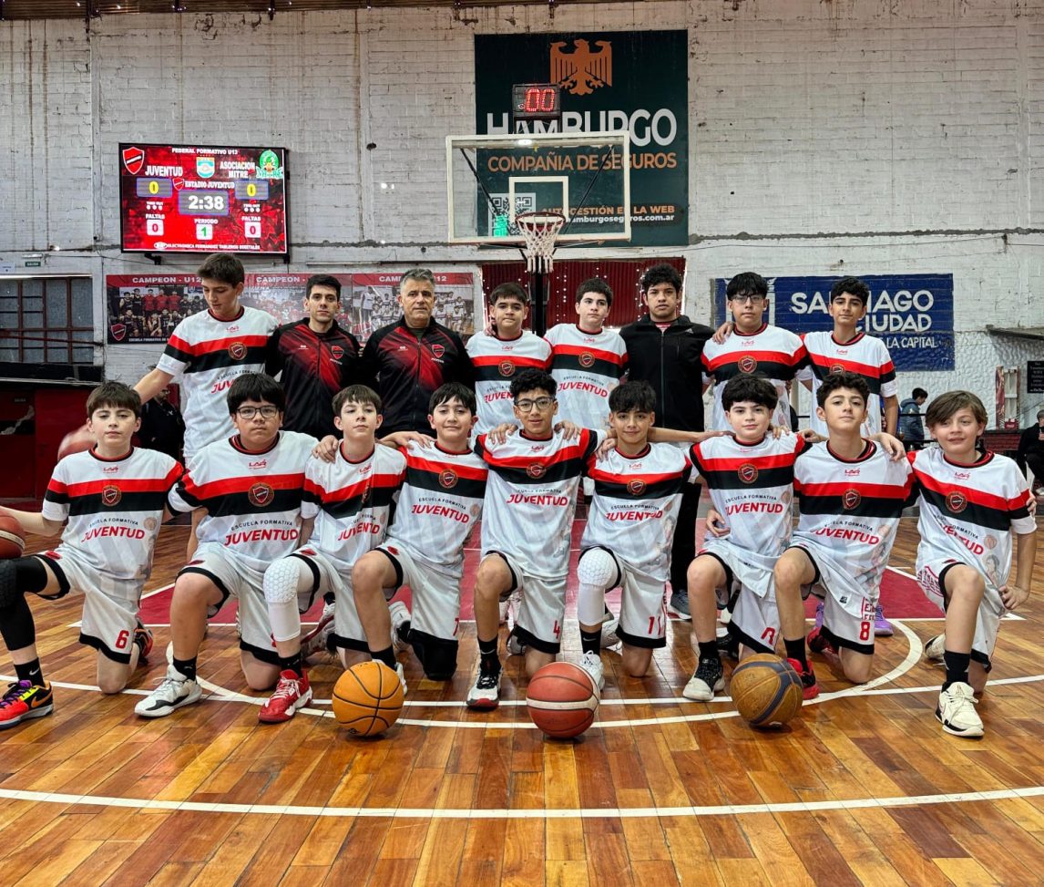 Juventud Black U13 sigue haciendo historia en el Torneo Federal