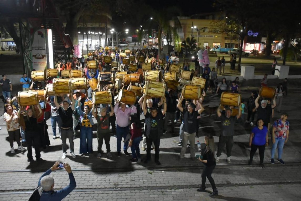 Frías, la Ciudad de la Amistad celebra su 151° Aniversario al ritmo de los bombos