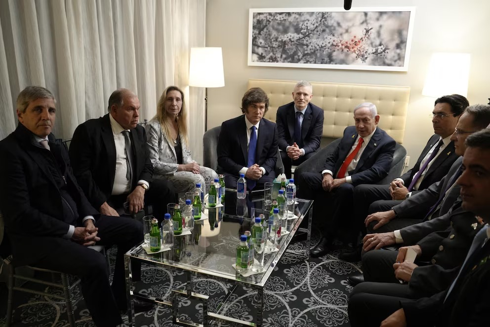 Milei se reunió con Netanyahu para ratificar su apoyo a Israel en el conflicto con Gaza