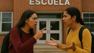 Escándalo en la puerta de una escuela en La Banda: discusión entre mamás derivó en una violenta pelea