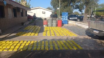 Golpe al narcotráfico: secuestran 535 panes de cocaína y detienen a dos salteños en Malbrán