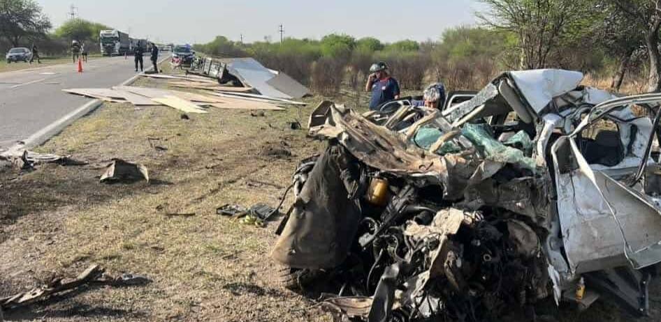 Frienses se salvaron de milagro en feroz accidente en la Ruta 157 cerca de Quirós