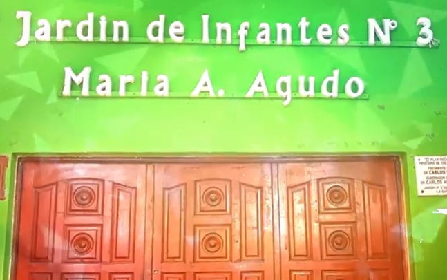 Robaron en el jardín de infantes “María Adela Agudo”: se llevaron hasta artículos de higiene