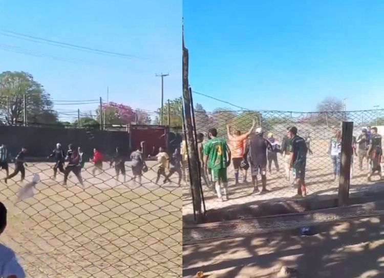 VIDEO: Violenta pelea en un partido amateur en Banfield de La Banda