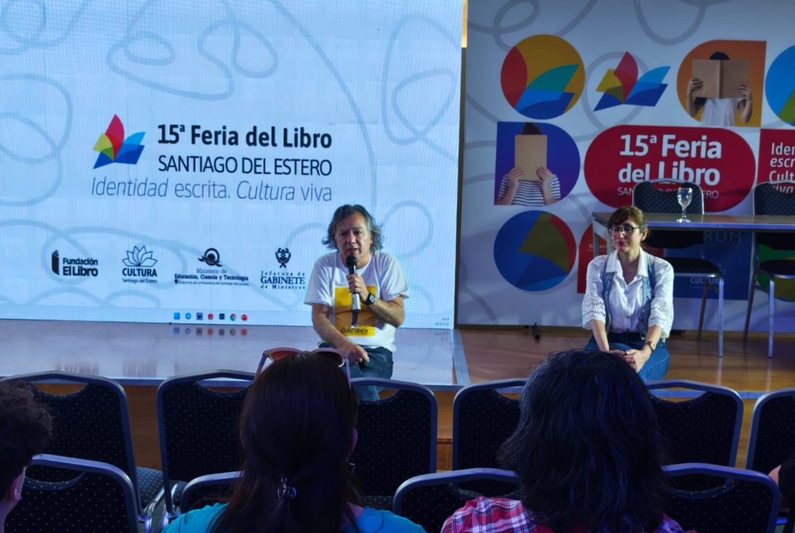 Con gran concurrencia se realizó la Masterclass de Ciro Novelli en la 15ª Feria del Libro de Santiago del Estero