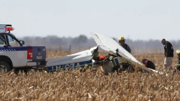Festival aéreo trágico: Una avioneta se estrelló y murieron sus tripulantes