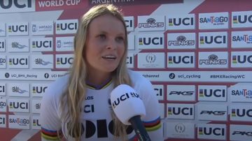 La holandesa Michelle Wissing se impuso en Santiago del Estero en la categoría Women U23 de la Copa del Mundo BMX