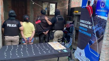 B° La Católica: Desbaratan un punto de venta de drogas