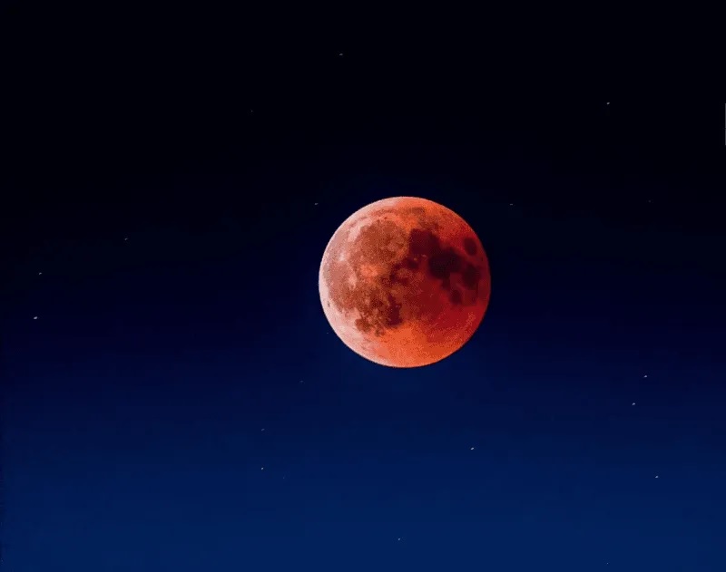 Eclipse lunar teñirá de rojo el cielo en la noche del 7 al 8 de septiembre