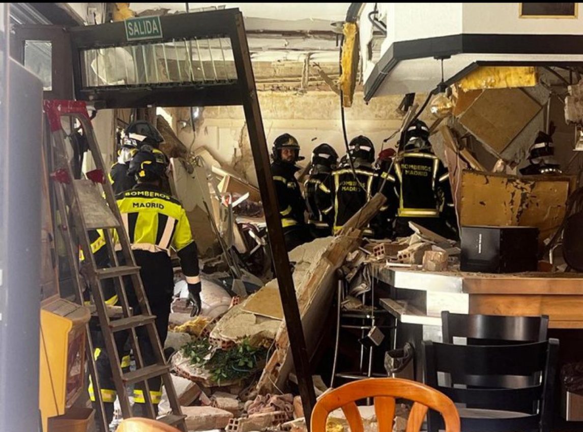 Madrid: Al menos 25 heridos en una explosión en un bar