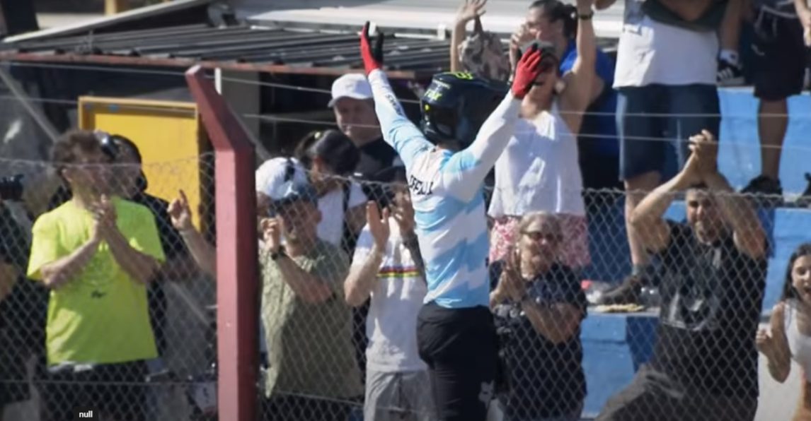 Copa del Mundo BMX: el argentino Federico Capello se subió al podio en la categoría Men U23