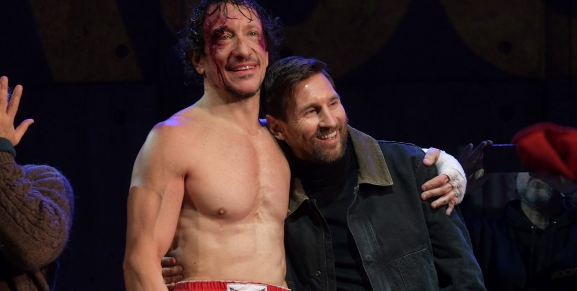 Lionel Messi fue a ver a Nico Vázquez en “Rocky”: las fotos de un abrazo emocionante