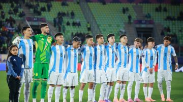 Gran victoria de Argentina sobre Cuba con uno de menos por el Mundial Sub-20