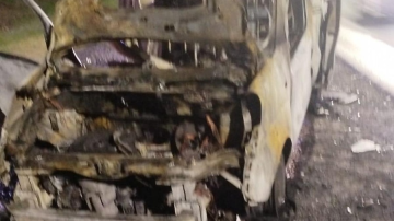 Cantante cuartetero se salvó de milagro: se incendió la camioneta cuando viajaba con su familia